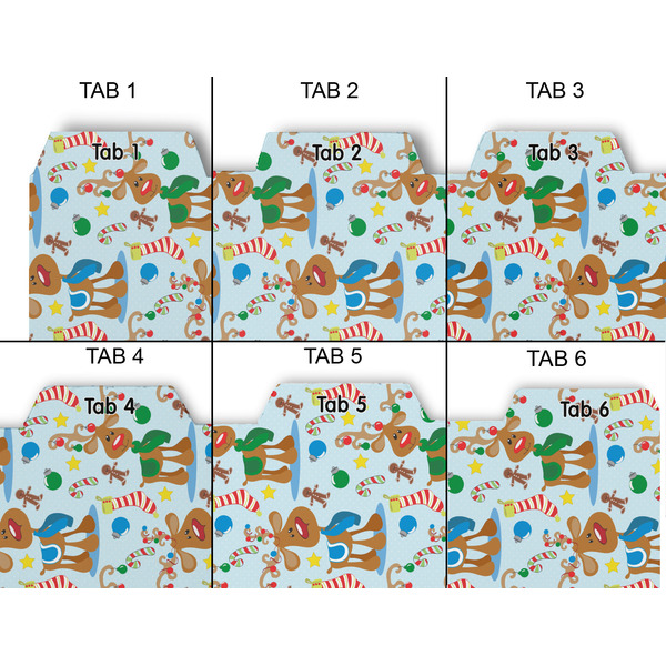 Reindeer Page Dividers - Set of 6 - Approval