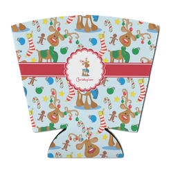 Reindeer Party Cup Sleeve - with Bottom (Personalized)