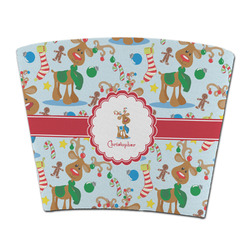 Reindeer Party Cup Sleeve - without bottom (Personalized)