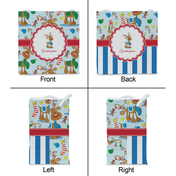 Reindeer Party Favor Gift Bag - Gloss - Approval