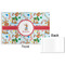 Reindeer Disposable Paper Placemat - Front & Back