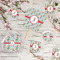 Reindeer Party Supplies Combination Image - All items - Plates, Coasters, Fans