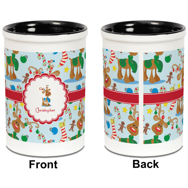 Reindeer Pencil Holder - Black - approval