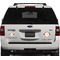 Reindeer Personalized Square Car Magnets on Ford Explorer