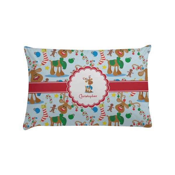 Custom Reindeer Pillow Case - Standard (Personalized)