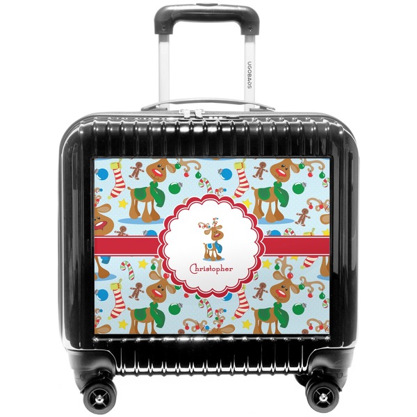 Custom Reindeer Pilot / Flight Suitcase (Personalized)