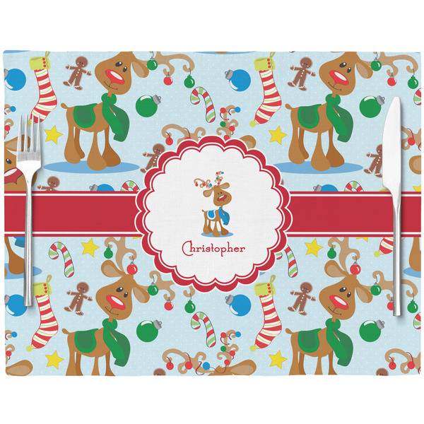 Reindeer Placemat with Props