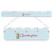Reindeer Plastic Ruler - 12" (Personalized)