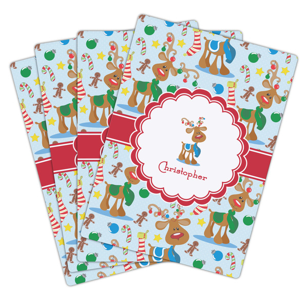 Reindeer Playing Cards - Hand Back View