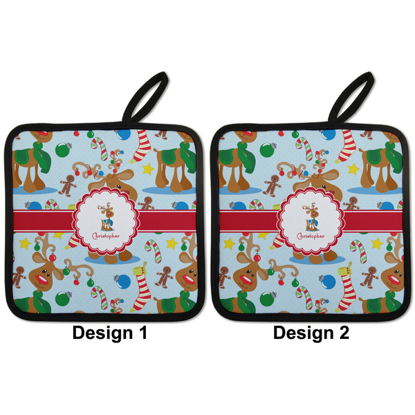 Reindeer Pot Holders - Set of 2 APPROVAL