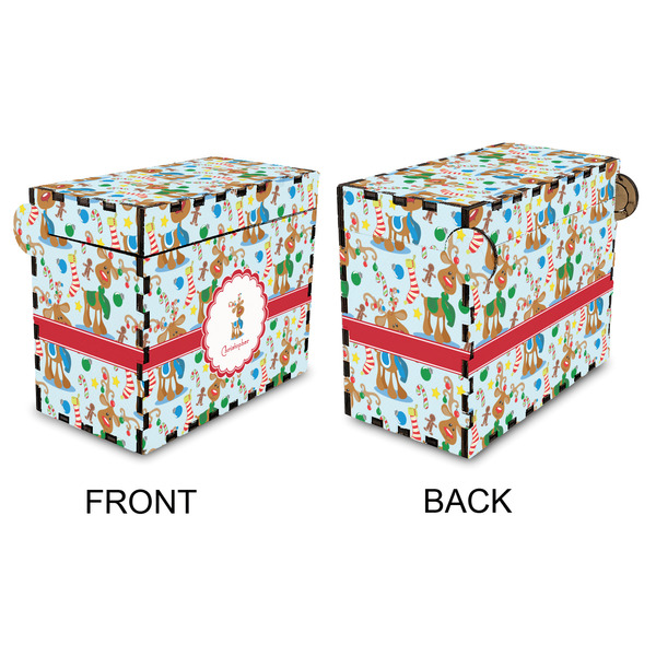 Reindeer Recipe Box - Full Color - Approval
