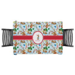Reindeer Tablecloth - 58"x58" (Personalized)