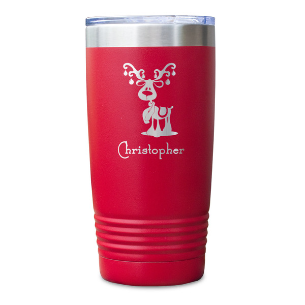 Reindeer Red Polar Camel Tumbler - 20oz - Single Sided - Approval