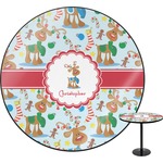 Reindeer Round Table - 24" (Personalized)