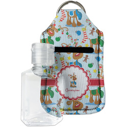Reindeer Hand Sanitizer & Keychain Holder - Small (Personalized)