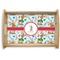 Reindeer Natural Wooden Tray - Small (Personalized)