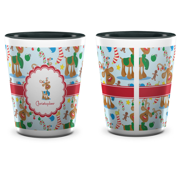 Reindeer Shot Glass - Two Tone - APPROVAL