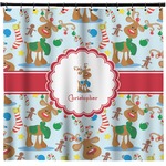 Reindeer Shower Curtain - Custom Size (Personalized)