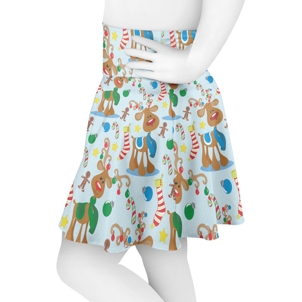 Reindeer Skater Skirt - Side