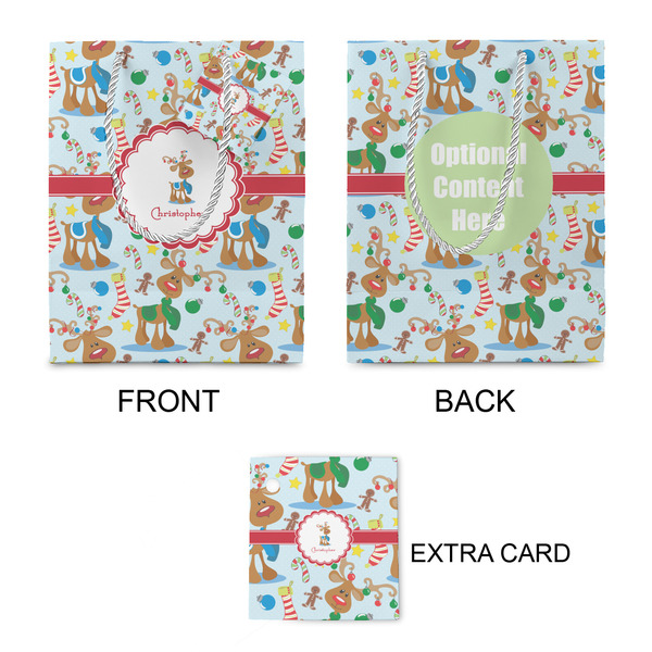 Reindeer Small Gift Bag - Approval