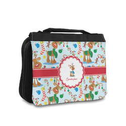 Reindeer Toiletry Bag - Small (Personalized)