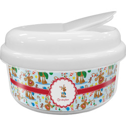Reindeer Snack Container (Personalized)