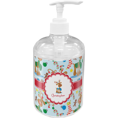 Reindeer Acrylic Soap & Lotion Bottle (Personalized)
