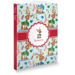 Reindeer Softbound Notebook - 7.25" x 10" (Personalized)
