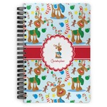Reindeer Spiral Notebook (Personalized)