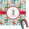 Reindeer Square Fridge Magnet (Personalized)