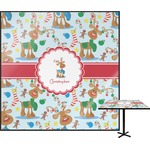 Reindeer Square Table Top (Personalized)