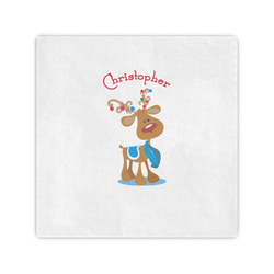 Reindeer Cocktail Napkins (Personalized)