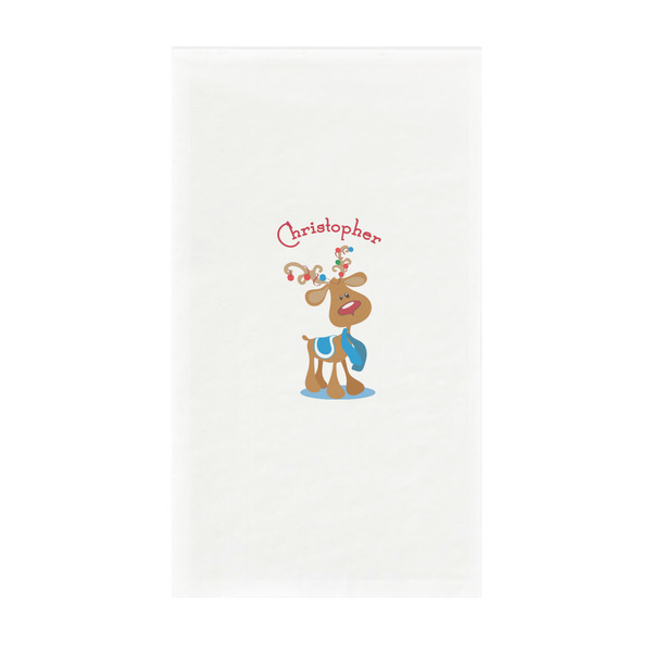 Custom Reindeer Guest Towels - Full Color - Standard (Personalized)