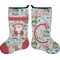 Reindeer Stocking - Double-Sided - Approval