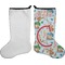 Reindeer Stocking - Single-Sided - Approval