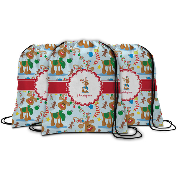 Reindeer String Backpack - MAIN