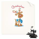 Reindeer Sublimation Transfer - Youth / Women (Personalized)