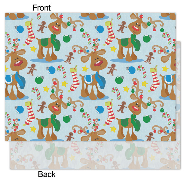 Reindeer Tissue Paper - Lightweight - Medium - Front & Back