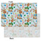 Reindeer Tissue Paper - Lightweight - Small - Front & Back