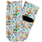 Reindeer Toddler Ankle Socks - Single Pair - Front and Back