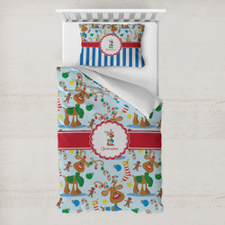 Reindeer Toddler Bedding Set - With Pillowcase (Personalized)
