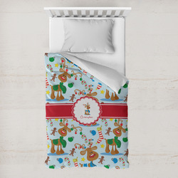 Reindeer Toddler Duvet Cover w/ Name or Text