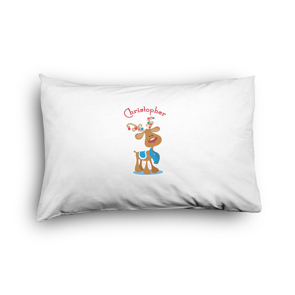 Custom Reindeer Pillow Case - Toddler - Graphic (Personalized)