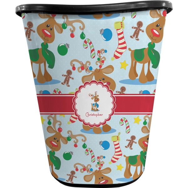 Reindeer Waste Basket (Black)