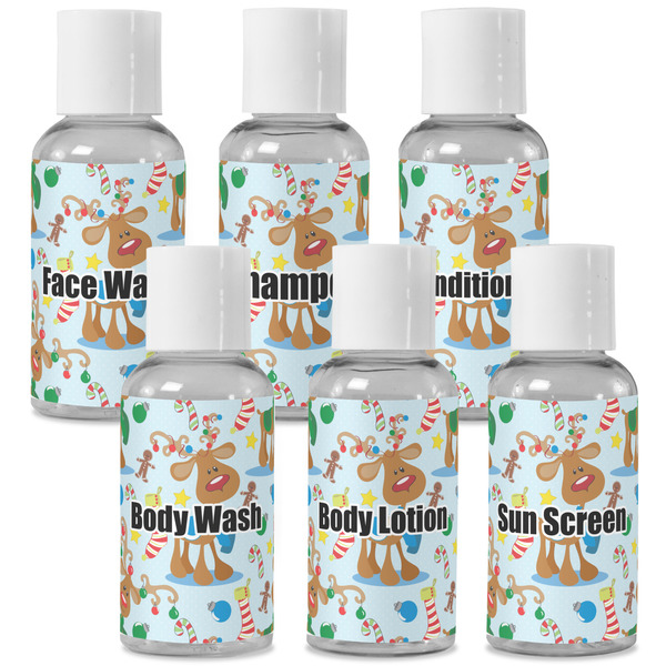 Custom Reindeer Travel Bottles (Personalized)