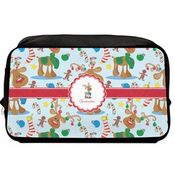 Reindeer Toiletry Bag / Dopp Kit (Personalized)