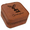 Reindeer Travel Jewelry Boxes - Leather - Rawhide - Angled View