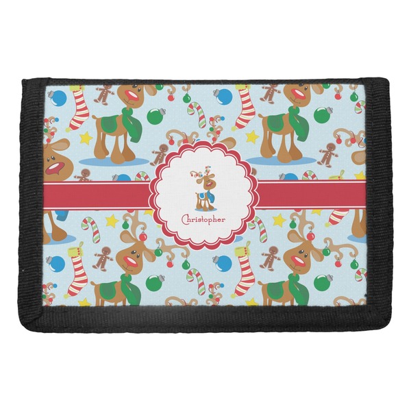 Custom Reindeer Trifold Wallet (Personalized)