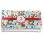 Reindeer Vinyl Checkbook Cover (Personalized)