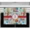 Reindeer Waffle Weave Towel - Full Color Print - Lifestyle2 Image
